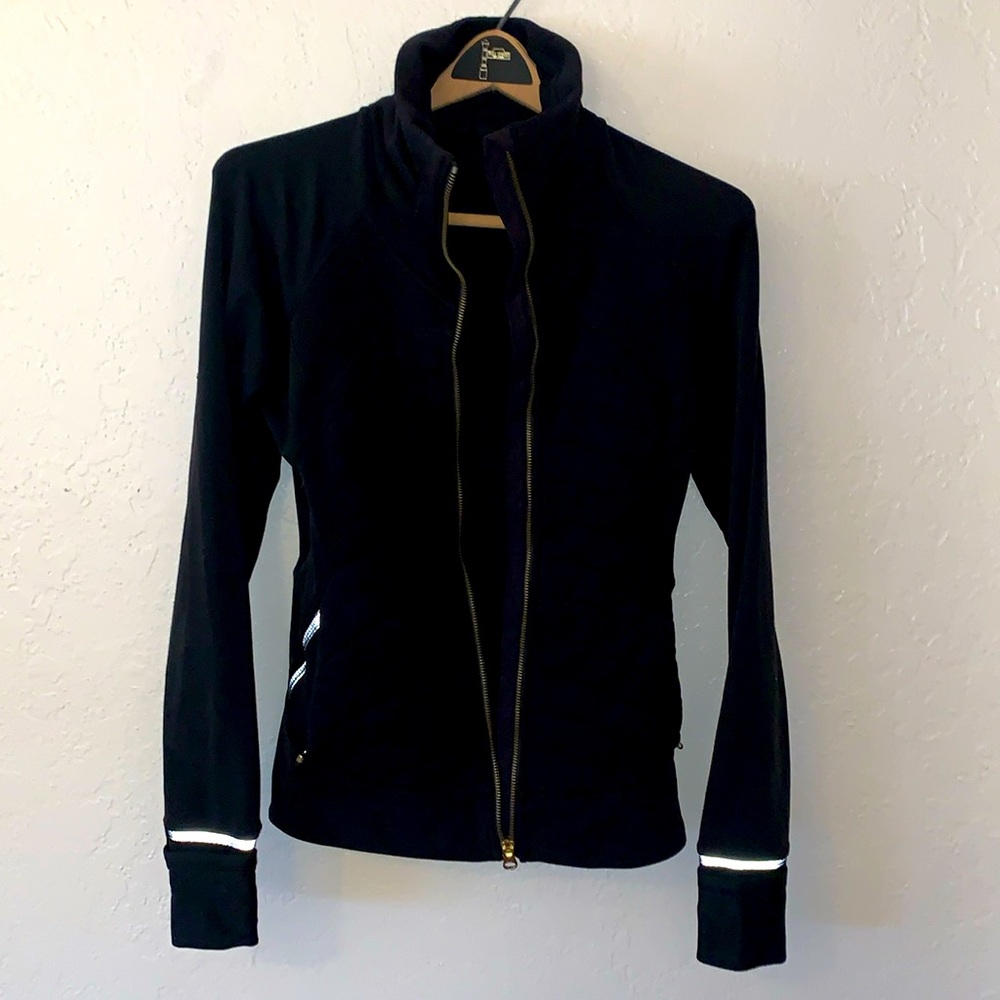 Lululemon Fleece Out Jacket Black - Picture 3 of 13